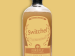 Bottle of Switchel from Firefly Brew with a yellow background.