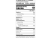 Nutritional information label for Firefly Brew Elderzest Kombucha