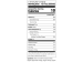 Nutrition facts for Firefly Brew Ginger Zing kombucha