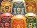 Variety of Firefly Brew kombucha cans including Elderzest and Blueberry Lemonade.
