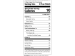 Nutritional facts label for Switchel drink